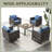 Naresa Modern Metal Patio Outdoor Coffee Table For Garden, Backyard And Porch-1955405919