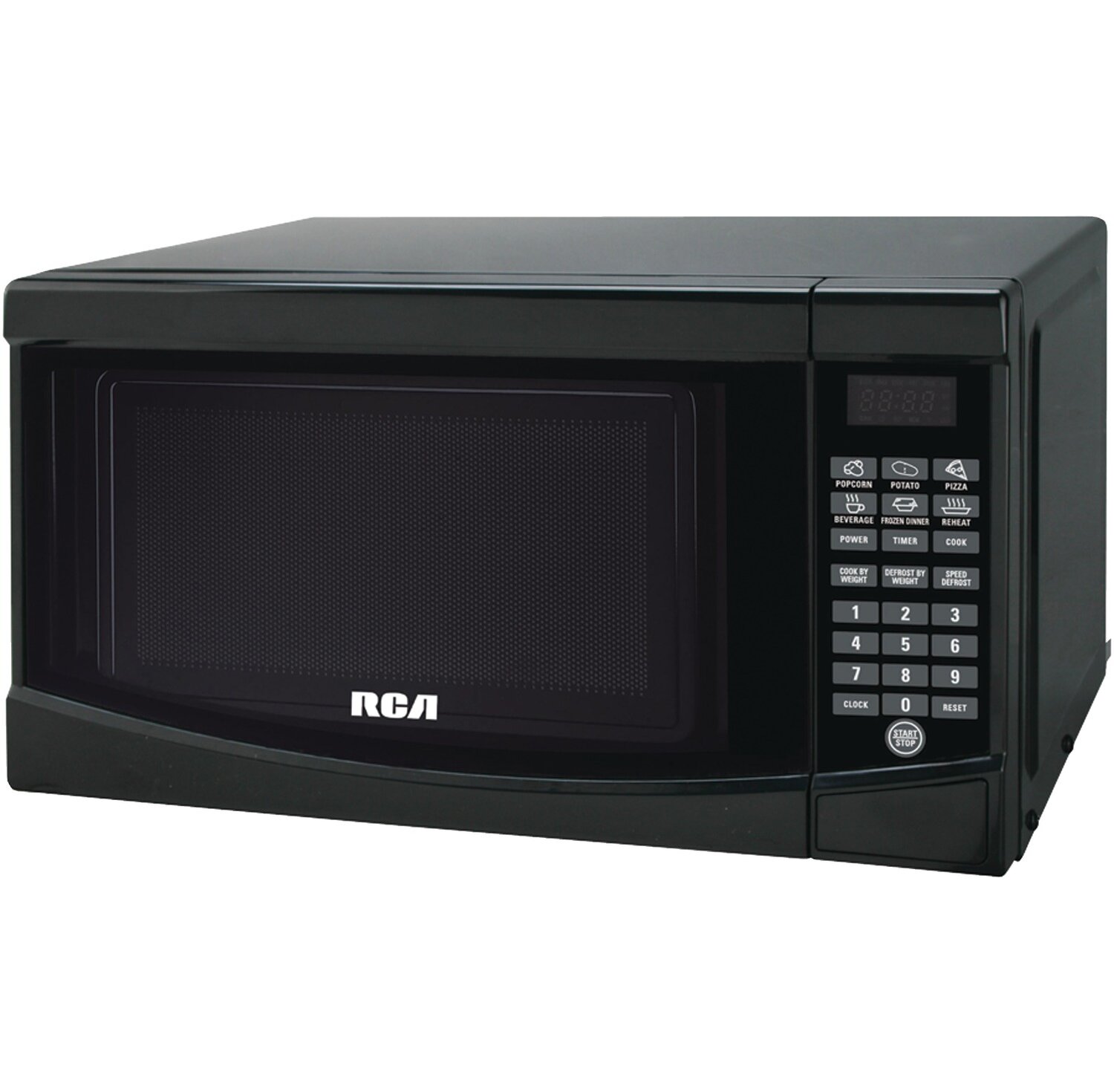 RCA 0.7 Cu. ft. Countertop Microwave in White