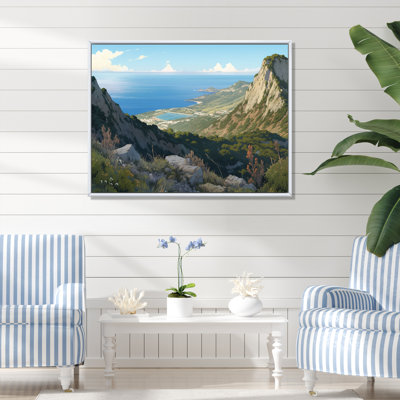 «Rocky Coastal Tones» sur toile