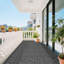 Carreaux de terrasse en pierre de 12 po-113414382