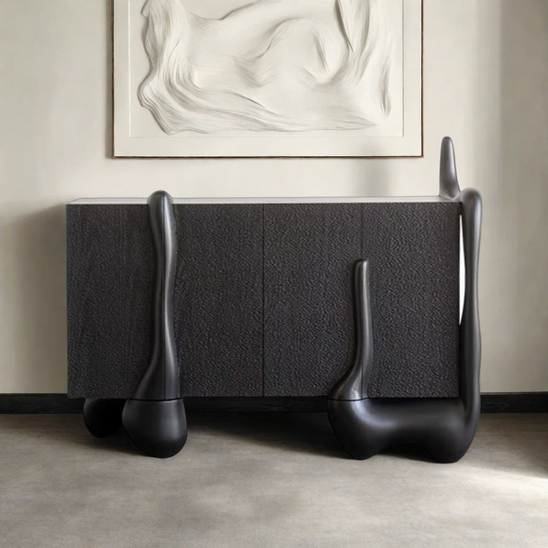 High-End Black Sideboard