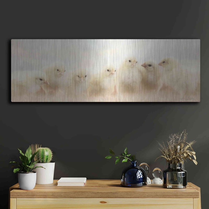 «Spring Line Up» par Lori Deiter, H 12 po x l 36 po