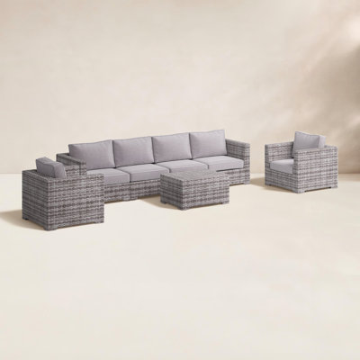 Carruthers 6-Person Patio Seating Group