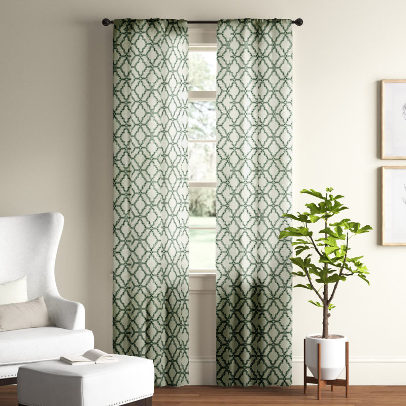 Coral Blackout Linen Texture Rod Pocket Window Panels, 52" x 84"