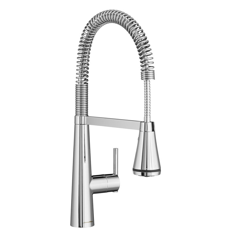 American Standard Edgewater Pull Down Kitchen Faucet, Polished Chrome