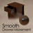 Cliffton End Table with Drawer - Sofa Side Table with Storage Cabinet - Traditional Wooden Nightstand for Bedroom or Living Room