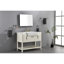 Miroir à DEL pour meuble-lavabo 32 po x 24 po - brouillard, fixation murale, grand, réglable, avec plusieurs options d'éclairage