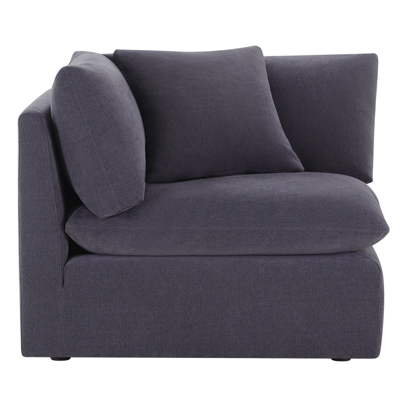 Annabella Corner Accent Chair, Willow Zinc Performance Chenille