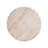 Outdoor/Indoor Lightweight Concrete Side Table,Cylinder Travertine Finish Accent Table