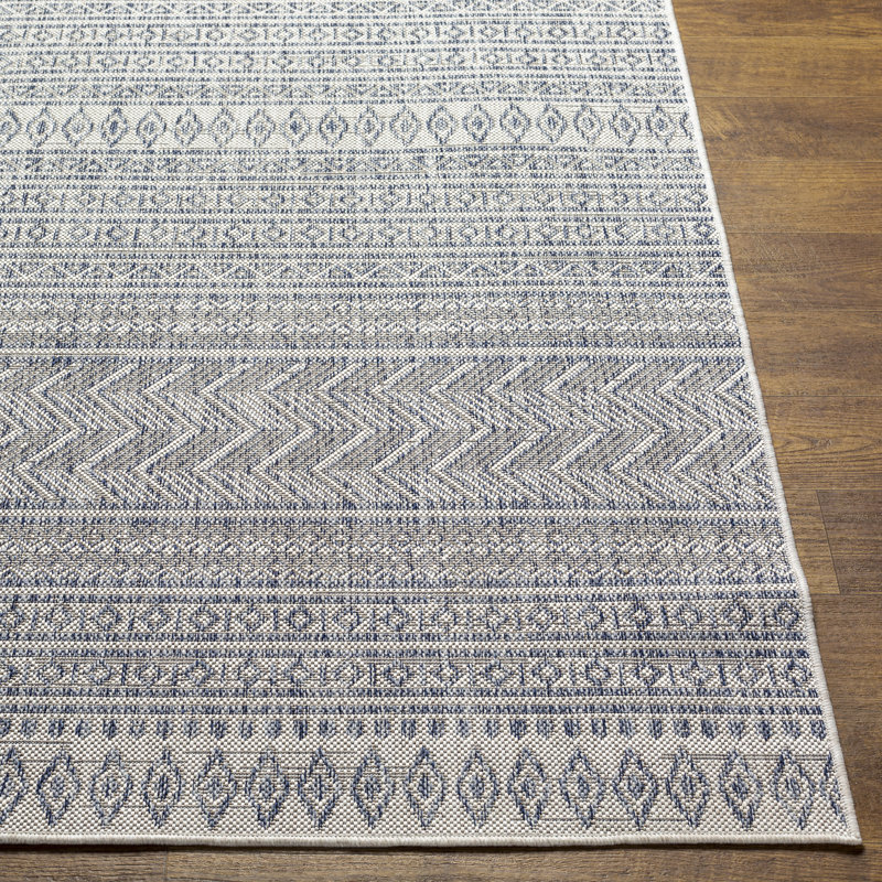 Mendota Machine Woven Moroccan Area Rug , Square 7'10"