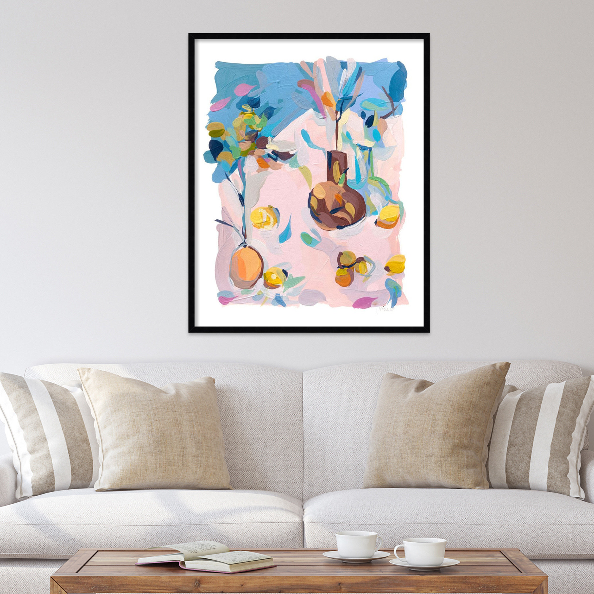 Still Life by Joanne Hastie, 33" W x 41" H, Black