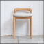 Banc de tabouret en bois de hêtre naturel pour salle à manger, chambre à coucher