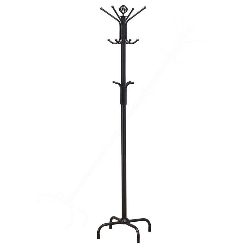 Black Metal Coat Rack