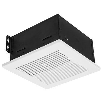 Bathroom Exhaust Fan, 110 CFM Bathroom Vent, 1.5 Sones Low-Noise, Premium Motor Ceiling Fan, Standard 4-Inch Duct Interface For Laundry Room, Storage Room, Home Ventilation, White