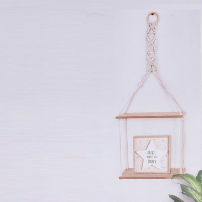 2 Piece Wood Tiered Shelf