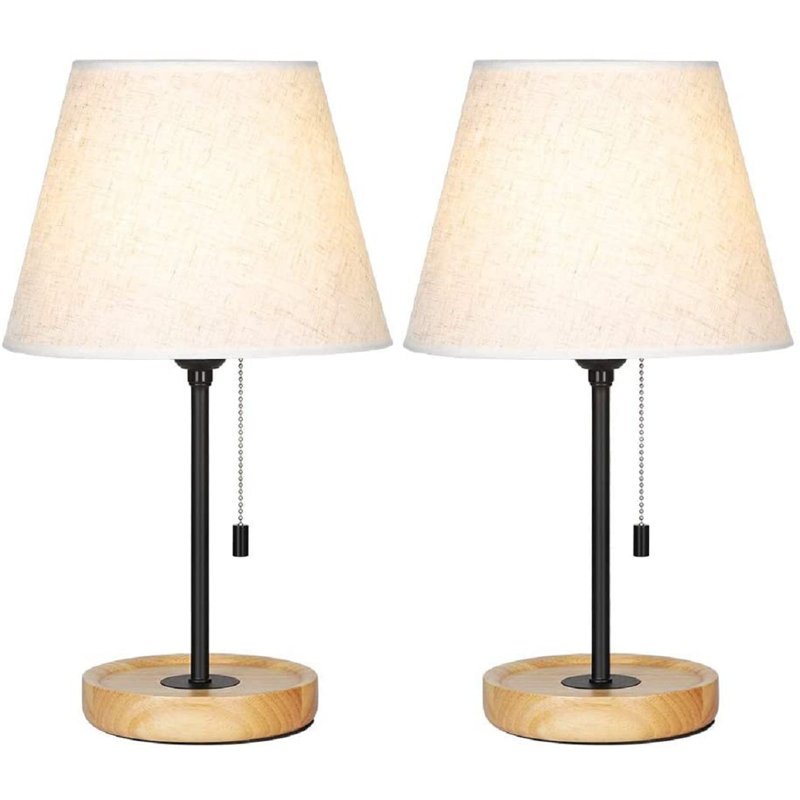 Amande Wood Table Lamp