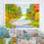 Toile blanche avec cadre photo