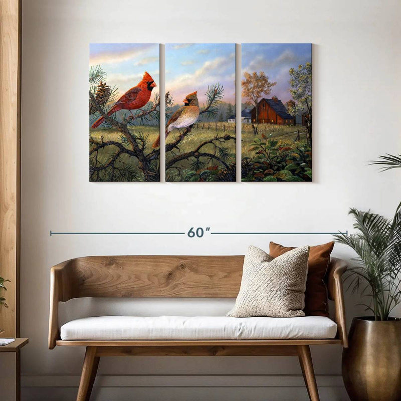 Meadow Retreat, 28" H x 45" W