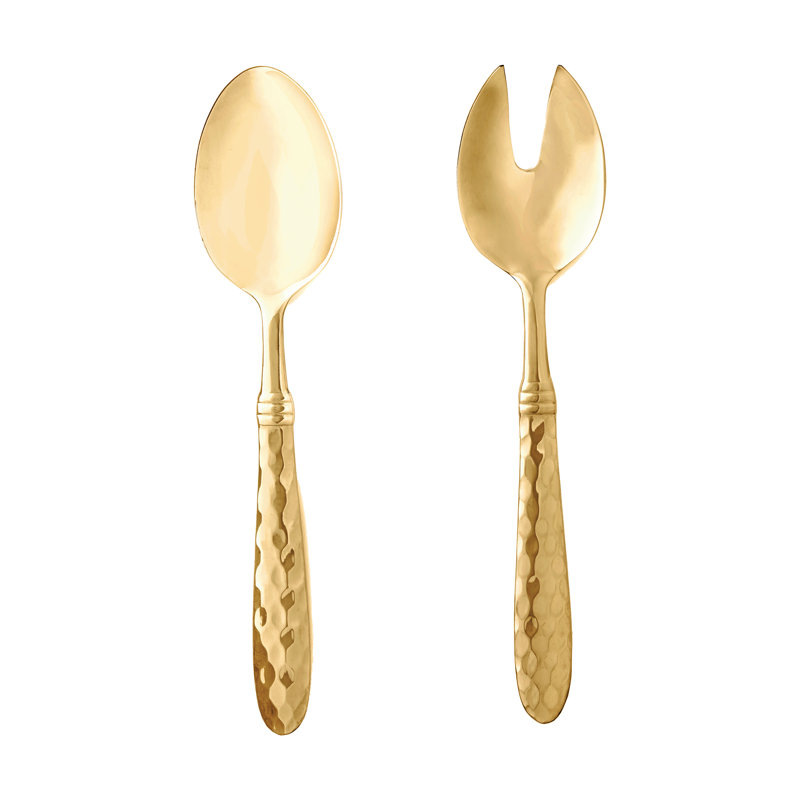 VIETRI Martellato Stainless Steel Flatware Set