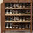 Nut-brown Solid Wood Shoe Storage Bench