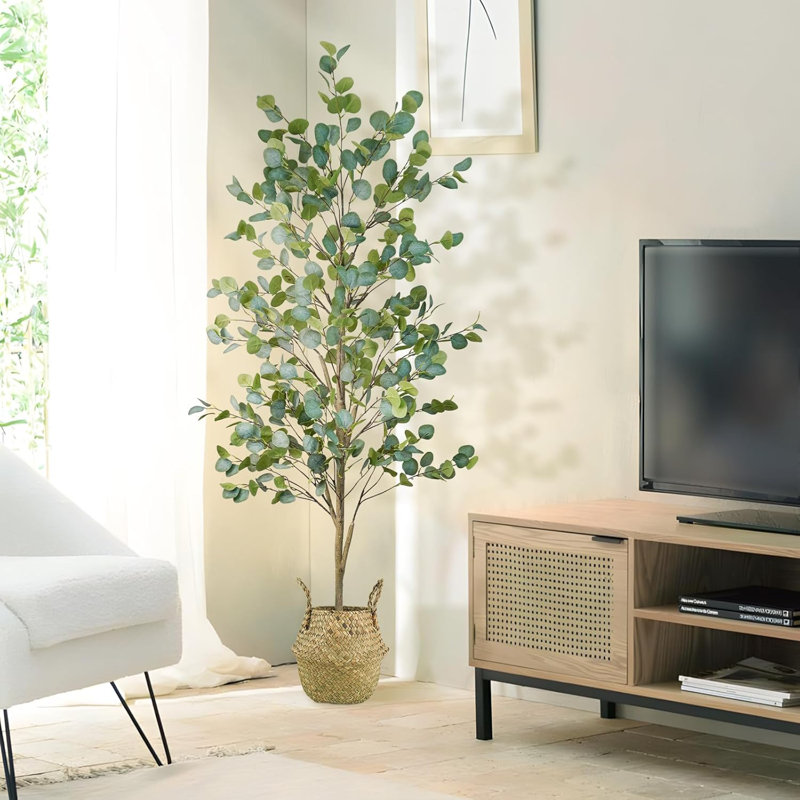Faux arbre eucalyptus 6 pi