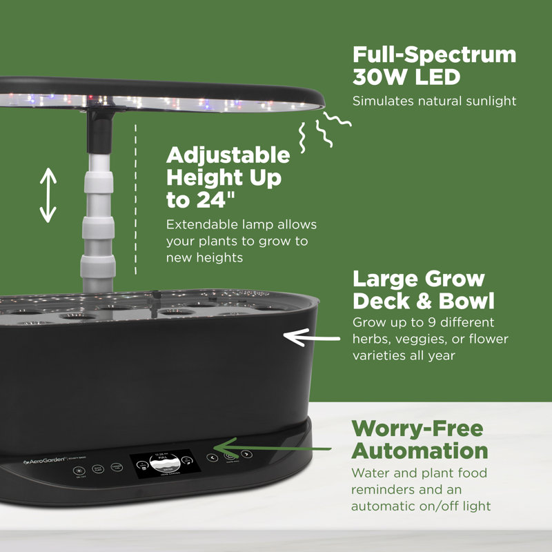 Noir AeroGarden Bounty