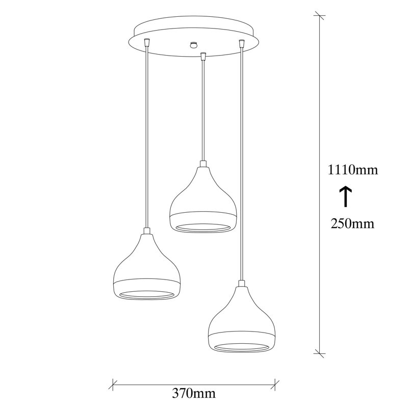 Chandelier, Or / rouge / blanc, Or / blanc / rouge