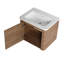 Meuble-lavabo mural simple 24 po avec lavabo en céramique-639103071