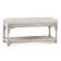Summer Retreat Wicker Shelf Storage Bench