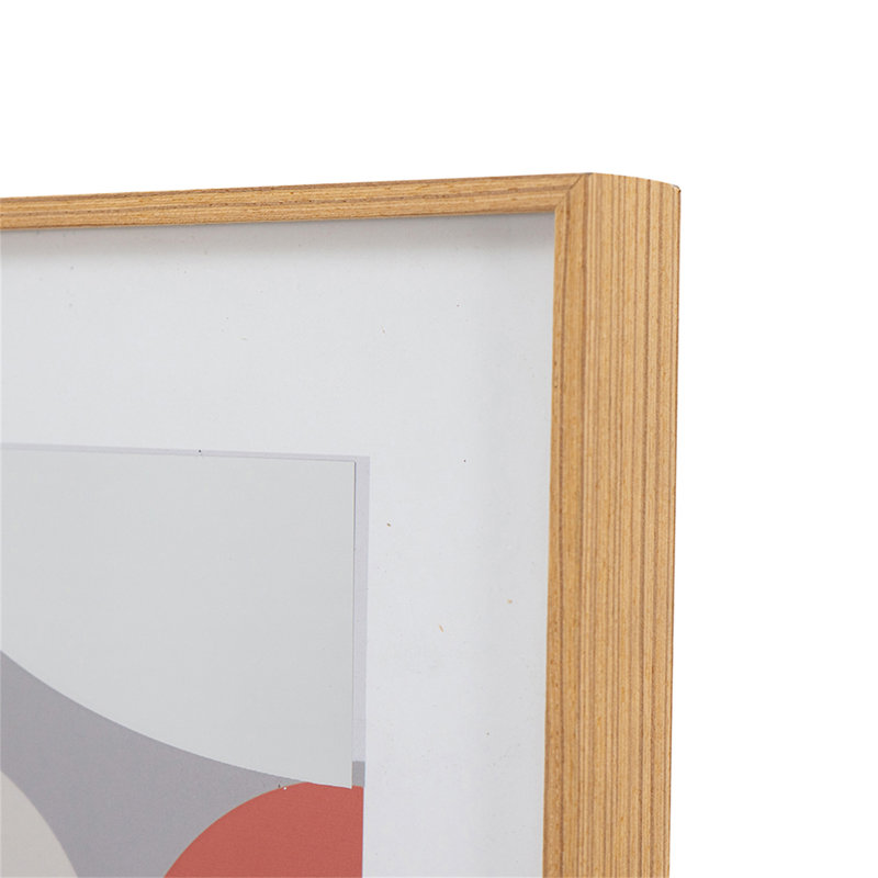 23.8X33.6X1.6" Framed Mirror Art