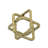 Decorative Object Metal Metal Interlocking Geometric Cube Design with Textured Hammered Surface for Contemporary Accent Display.-431399786-431399783