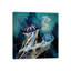 Metallic Jellyfish III 1 Piece Wall Art on Canvas-1803644293-1803644300