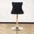 Daijiah Swivel Upholstered Velvet Adjustable Height Counter Stool-789313966-789313953