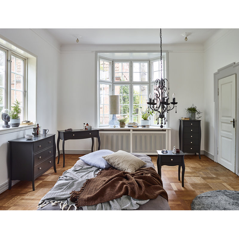 Coiffeuse sprague, Noir