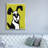 'Dog on Chartreuse' by Irena Orlov, Canvas Wall Art-76418414