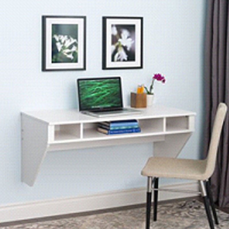 Bureau flottant Elam, Blanc