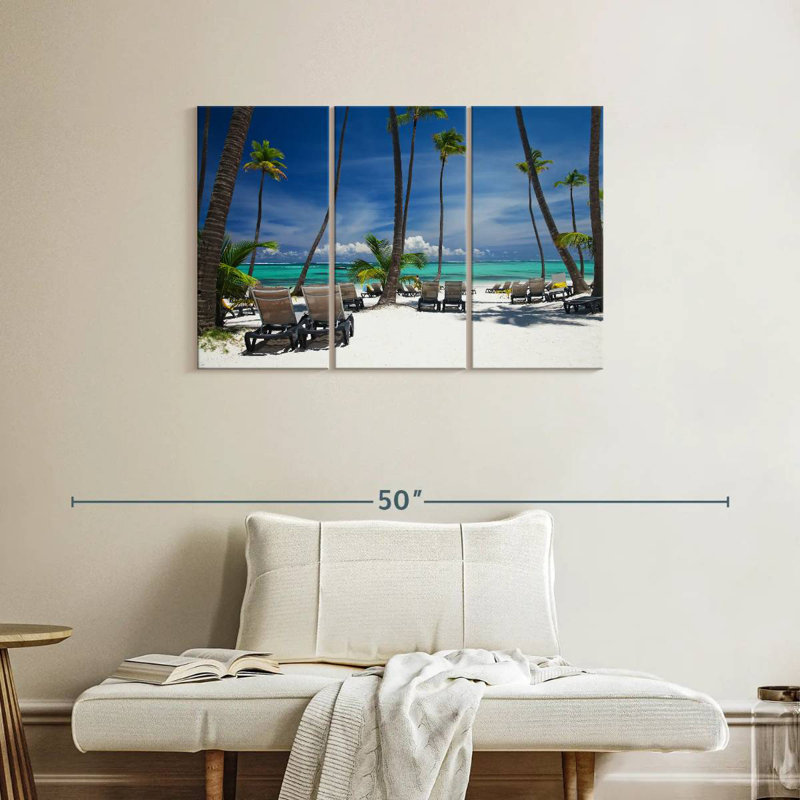 Gillard Bavaro Beach Scene View, 24" H x 38" W