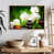 Floating Frame Natural Wood