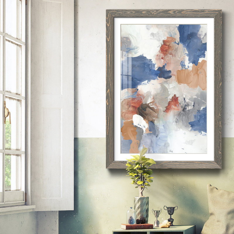 «Dream On III», reproduction de cadre photo sur papier, H 31 po x l 44 po x P 1 po, gris