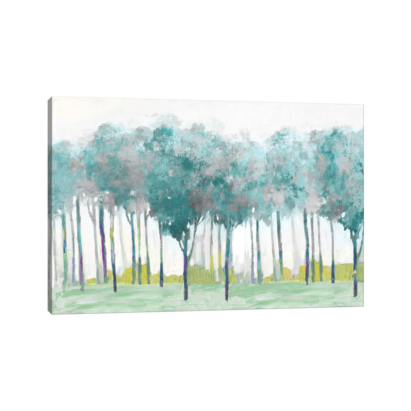 « Argent » par Allison Pearce, reproduction d’art, H 40 po x l 60 po x 1,5 po, Pas de tapis, Toile tendue
