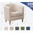 Meleri Barrel Accent Chairs with Wood Leg, 26.7 Wide Modern Comfy Living Room Chairs with Armrest Small Reading Chair with Cozy Soft Padded for Bedroom Reception Room-1653336001