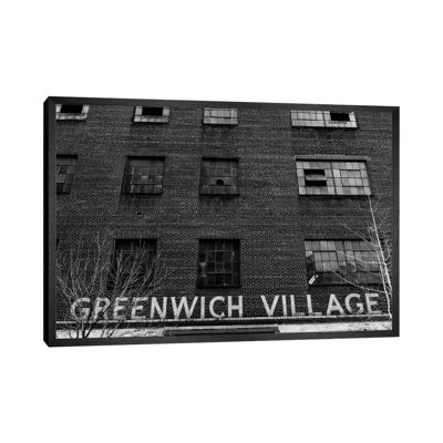 Greenwich Village Garage II 1 Piece Wall Art on Canvas