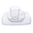 Gibson Soho Lounge 12-Piece Glass Dinnerware Set