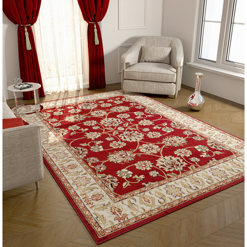 Jacobah Wool Indoor / Outdoor Rug, Rectangle 4' x 5'