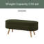 Banc de rangement avec repose-pieds ovale Luxury-373193988