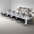 Rectangle 10 Person Benching Workstation