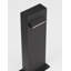 Black Integrated LED Metal Bollard Light-4592009