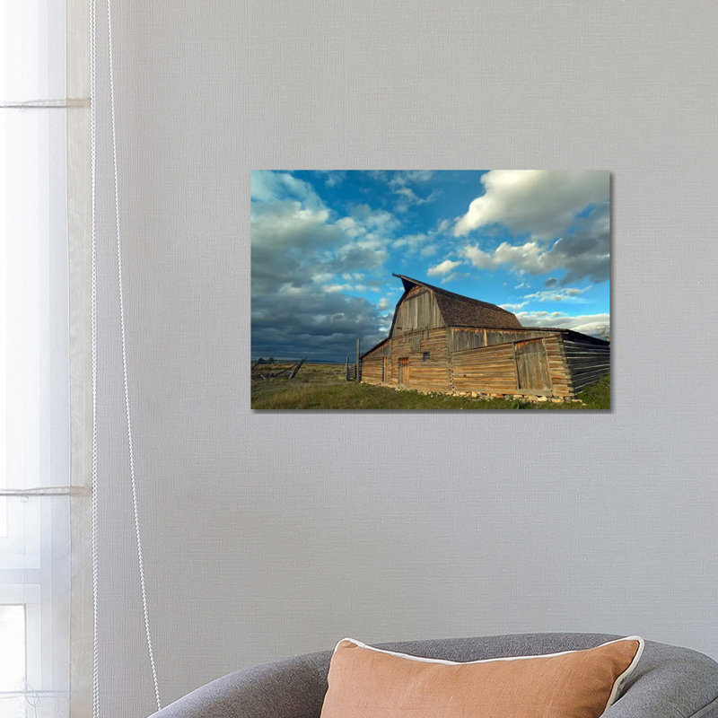 Mormon Row Barn, Grand Teton National Park, Wyoming II by Tim Fitzharris - Wrapped Canvas Gallery-Wrapped Canvas Giclée