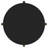 Benson Black Round End Table