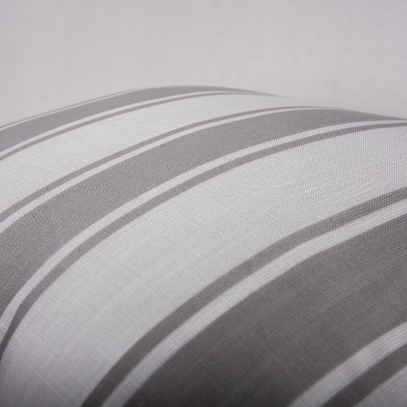  Coussin décoratif haute performance / facile d'entretien, Gris / Blanc